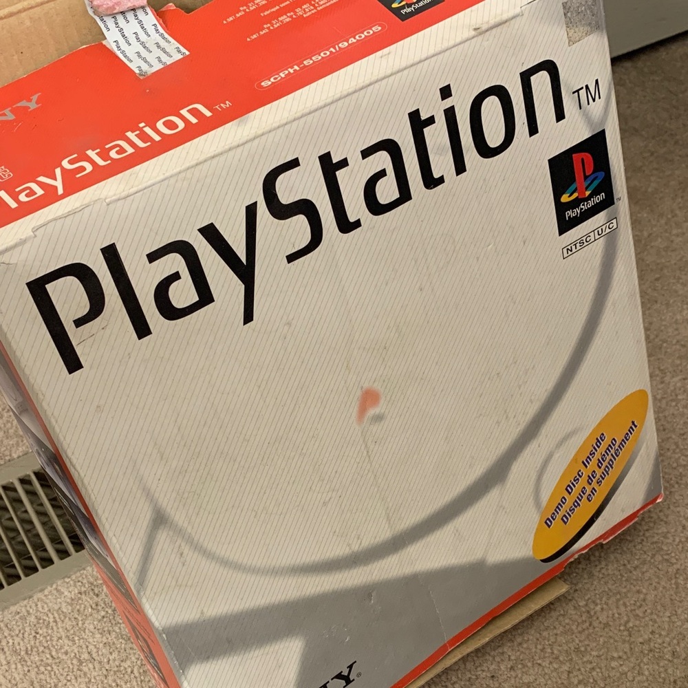 Sony PlayStation Console - Classic White